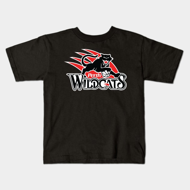 Retro Cats Logo Alt Kids T-Shirt by LetsGoOakland